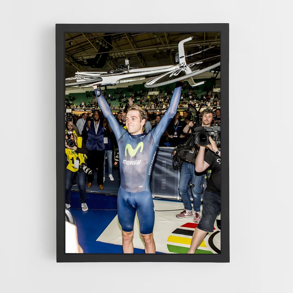 Poster Champion des Vagues – affiche Cyclisme (vue 2)